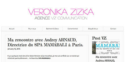 Veronika Zizka de l’agence VZ communication