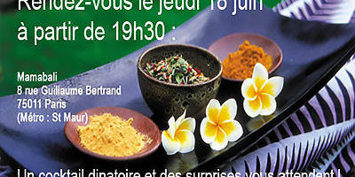 Cocktail dinatoire au Spa Cocktail dinatoire au Spa